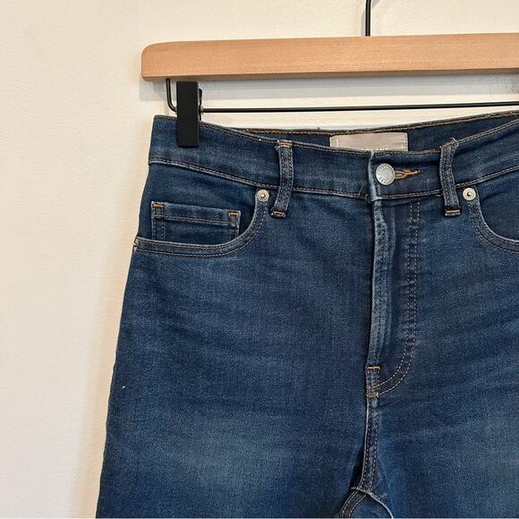 Everlane High Rise Ankle Jeans Blue Size 25 - Picture 4 of 10
